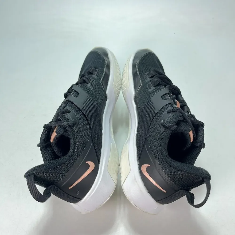 NikeCourt Vapor Lite Black Rose Gold Tennis Shoes DC3431-033 Women’s Size 8.5